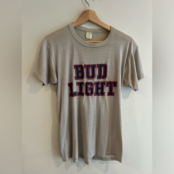 Vintage Bud Light T-shirt, 50/50 blend butter soft - Picture 1 of 4